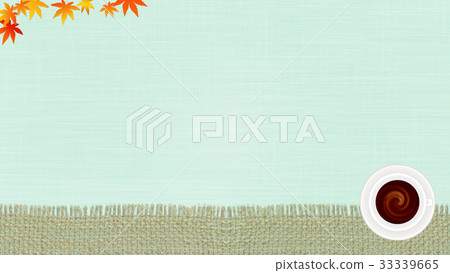 Break Time Fall Background Autumn, coffee break background (16: 9) - Stock Illustration [33339665 ...