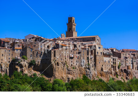Pitigliano medieval town in Tuscany Italy Pitigliano medieval town in Tuscany Italy 33340683