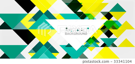 Triangle pattern design background Triangle pattern design background 33341104