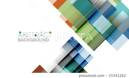 Business presentation geometric template 33341262