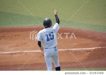 High School Baseball Runner Coach High School Baseball Runner Coach 33341569