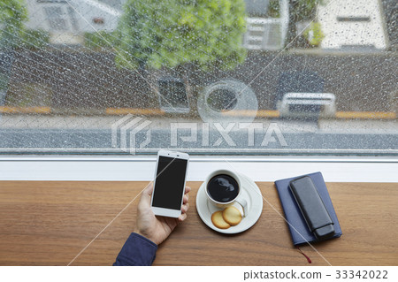雨天的移動通信圖像 33342022