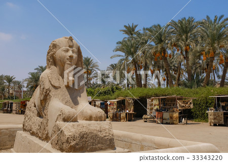 Egypt Alabaster Sphinx 33343220