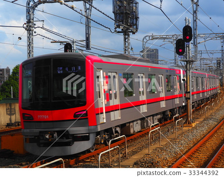 70000 series for Tobu sky tree line Hibiya line direct connection 70000 series for Tobu sky tree line Hibiya line direct connection 33344392