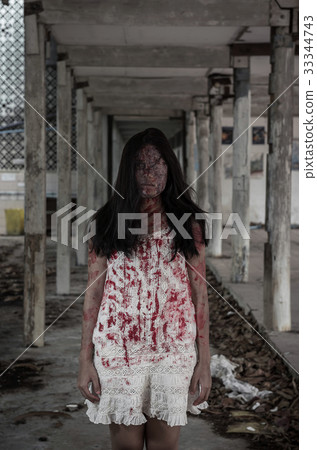 Suicidal girl in haunted school 33344743