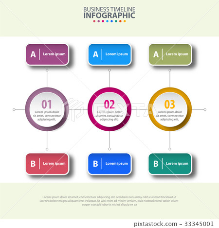 Business infographics design elements template Business infographics design elements template 33345001