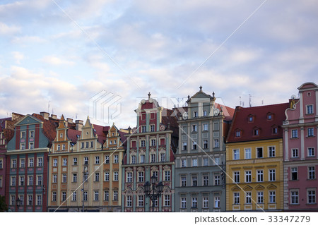 colorful buildings of Wroclaw colorful buildings of Wroclaw 33347279