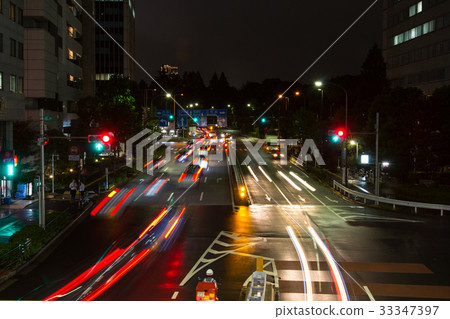 雨後，青山1丁目夜空 33347397