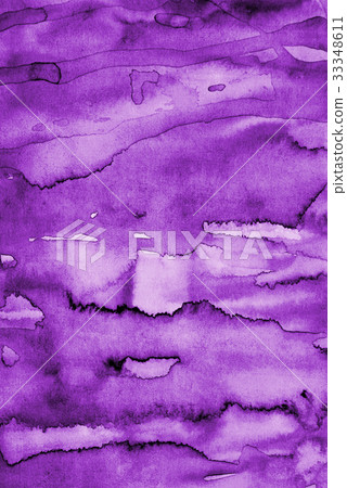 Abstract lilac watercolor on paper texture Abstract lilac watercolor on paper texture 33348611