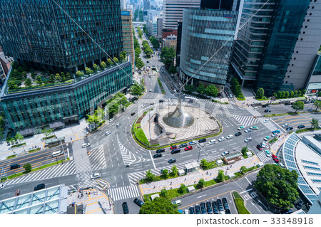 《Aichi Prefecture》Nagoya station square/cityscape 《Aichi Prefecture》Nagoya station square/cityscape 33348918