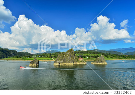 Boat, Dodam Sambong, Danyang, Chungbuk, Korea 33352462