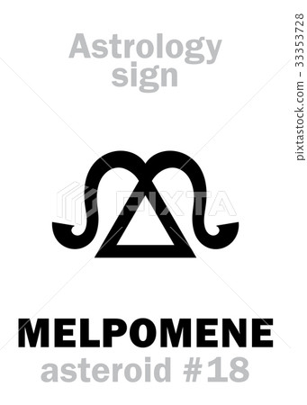 Astrology: asteroid MELPOMENE 33353728