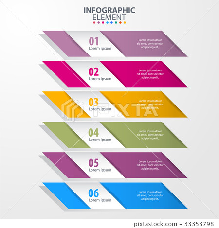 Business Infographics design template illustration 33353798