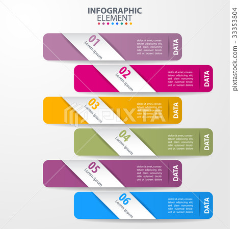 Business Infographics design template illustration 33353804
