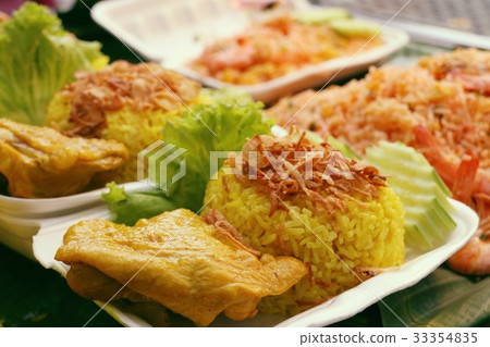 biryani rice with chicken 33354835