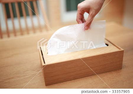 Tissue paper (female body parts faceless ecology dust paper nose paper recycling recycling) 33357905