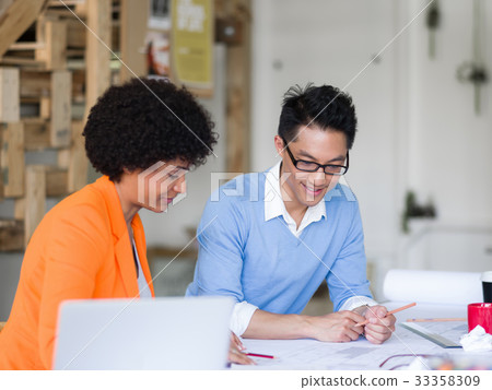 Creative team at work 33358309