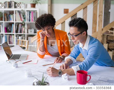 Creative team at work 33358368