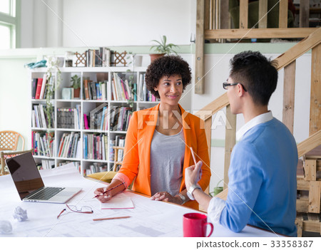 Creative team at work 33358387