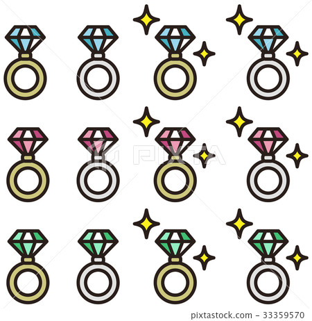 Jeweled ring 33359570