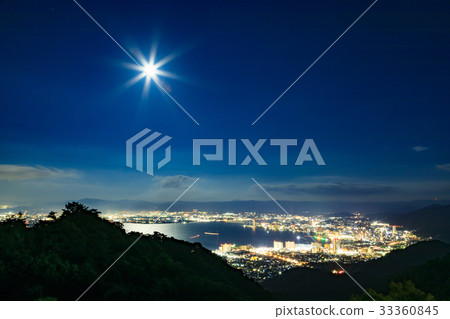 Night view of the Yumeigaoka Observatory 33360845