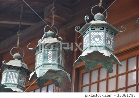 燈籠籃（春日大社·直接會議館（Yorantan）/奈良縣奈良市春日野町） 33361783