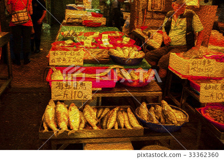 魚市場 ，水產，生鮮,魚市場、魚、新鮮な、Fish market, aquatic product 33362360