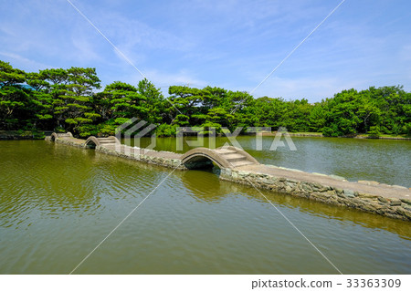 Yorozuen three bridge scenery Yorozuen three bridge scenery 33363309