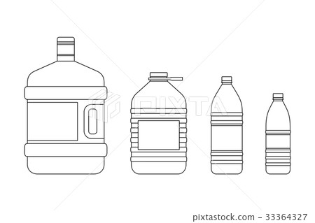 Line bottles for water Line bottles for water 33364327