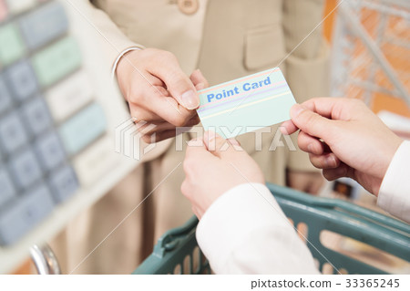 超市超市收銀員職員一名女子 33365245