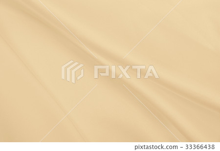 Smooth elegant golden silk or satin luxury cloth 33366438