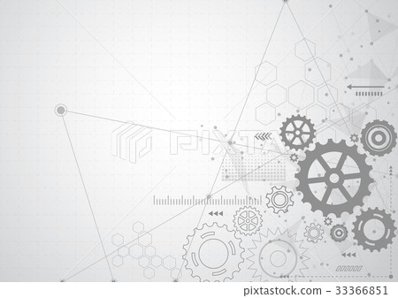 Abstract gear wheel mechanism background 33366851