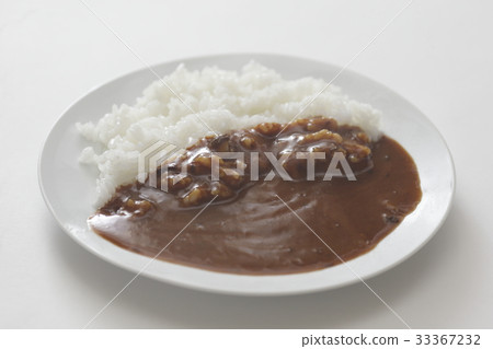 Curry rice without ingredients 33367232