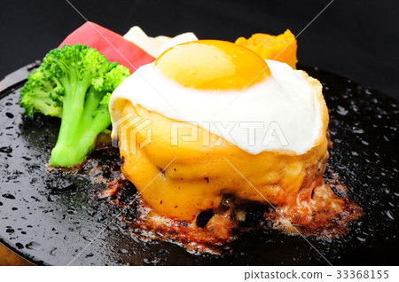 芝士漢堡和煎蛋 芝士漢堡和煎蛋 33368155