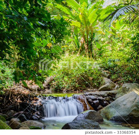 Kathu Waterfall on Phuket island in Thailand Kathu Waterfall on Phuket island in Thailand 33368354
