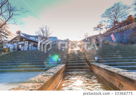 Ikaho Onsen on autumn is a hot spring 33368775
