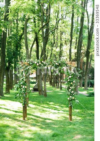 environment, wedding, gardening concept. in the 33369548