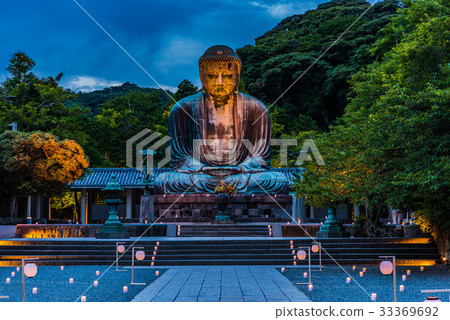 The light of Kamakura Hase (Kamakura Daibutsuden Kotokuin) The light of Kamakura Hase (Kamakura Daibutsuden Kotokuin) 33369692