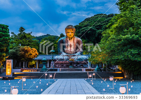 The light of Kamakura Hase (Kamakura Daibutsuden Kotokuin) The light of Kamakura Hase (Kamakura Daibutsuden Kotokuin) 33369693