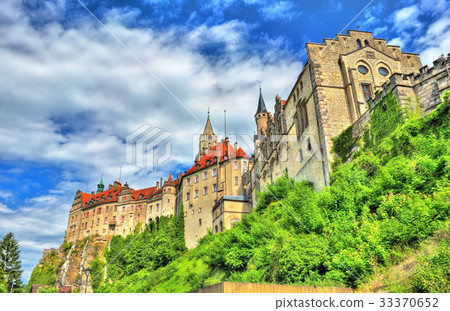 View of Sigmaringen Castle in Baden-Wurttemberg View of Sigmaringen Castle in Baden-Wurttemberg 33370652