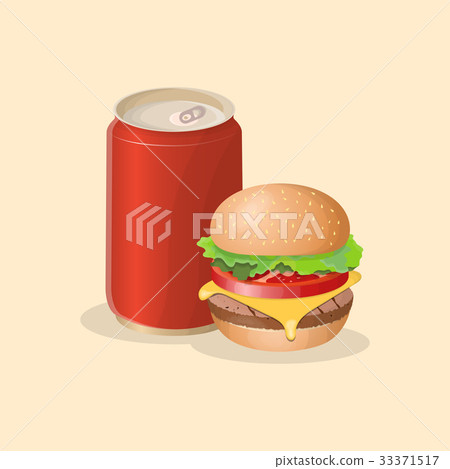 Burger Cartoon