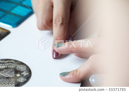 彩繪指甲，美甲，指甲，塗装爪、爪、釘、Painted nails, nails 33371785