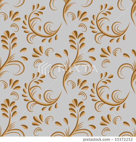 Ornate floral seamless pattern Ornate floral seamless pattern 33372252
