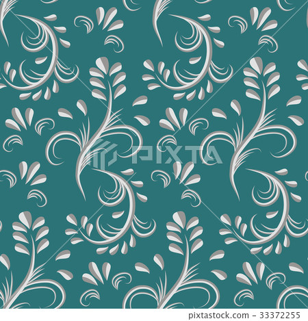 Ornate floral seamless pattern Ornate floral seamless pattern 33372255