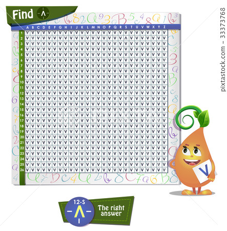 Find the wrong letter v Find the wrong letter v 33373768