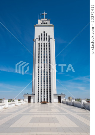 Observation deck of Jesus Resurrection in Vilnius. Observation deck of Jesus Resurrection in Vilnius. 33375413