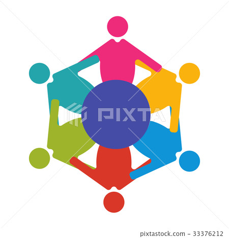 Reunion or Diversity group or community vector illustration. Reunion or Diversity group or community vector illustration. 33376212