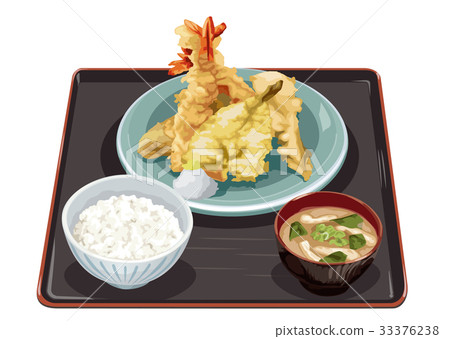 Tempura set menu 33376238