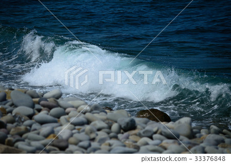 A stone beach, Tottori Prefecture, Shouracho 33376848