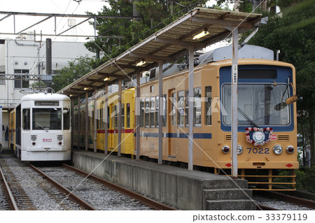 Completely retired Toden 7000 (yellow) 33379119